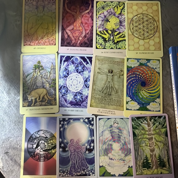 Sacred Geometry Oracle Deck and Book - Picture 2 of 2